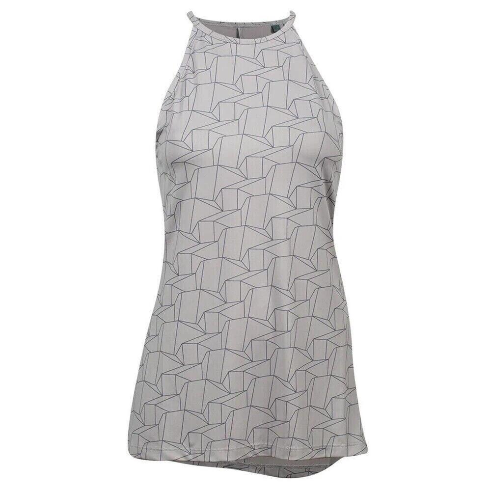 PEARL IZUMI WOMEN’S SCAPE TANK TOP, WET WEATHER/TURB ORIGAMI, Medium